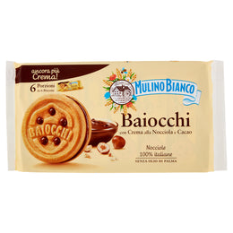 Mulino Bianco Cookies with HazelNut Cream 336g