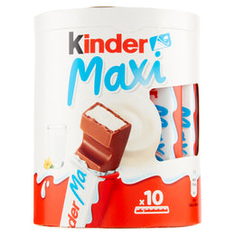 Kinder Maxi Chocolate 10x 21g (10 Pack)