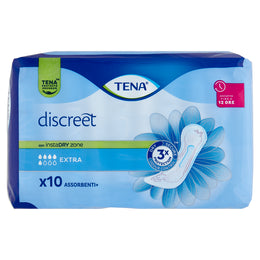 Tena Discreet Extra (Sanitary Towel 10 Units)