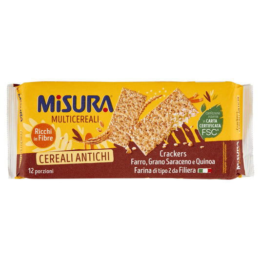 Misura Fibrextra Crackers Whole Grain 13oz